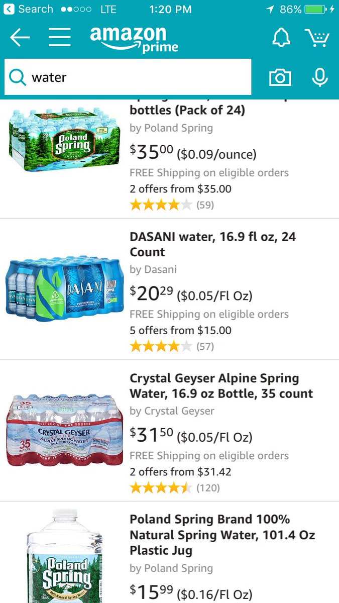 naomisview's tweet photo. No class, not nice Amazon! #PriceGouging #itstheinternet #HurricaineIrma #hurricaneirma2017 https://t.co/y1OJlXBRXp