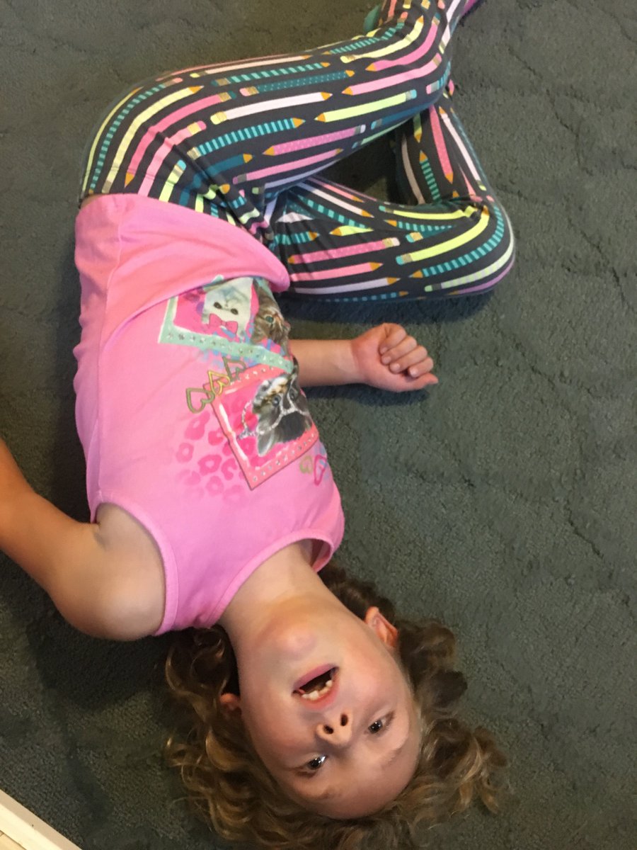Second day of after school adventures. 63 jumping jacks! @MissAntrim2