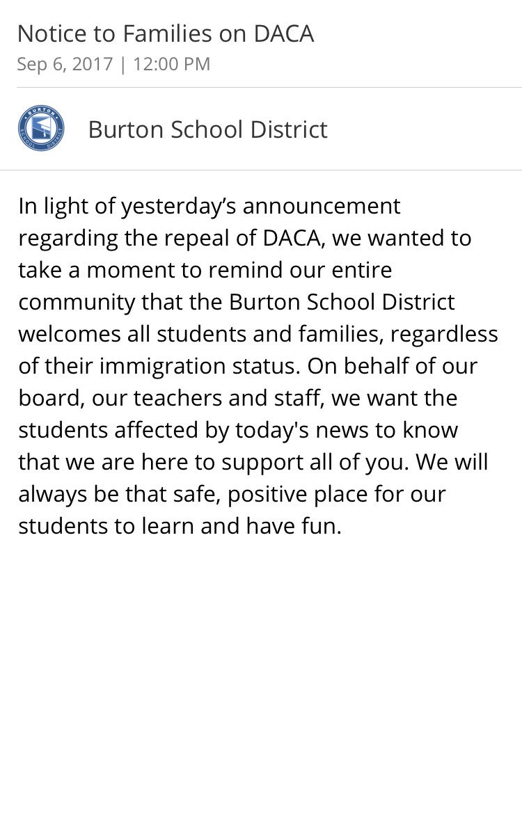 cjvanni's tweet image. So proud to work in a district that fully supports all of its students #DefendDACA #bsdpride #EverythingIsAwesomeSCCA