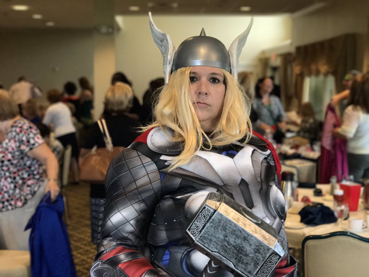 ConquestWeb's tweet photo. Excellent superhero theme at the @nwunitedway kickoff breakfast!! https://t.co/zjaFr5mE86