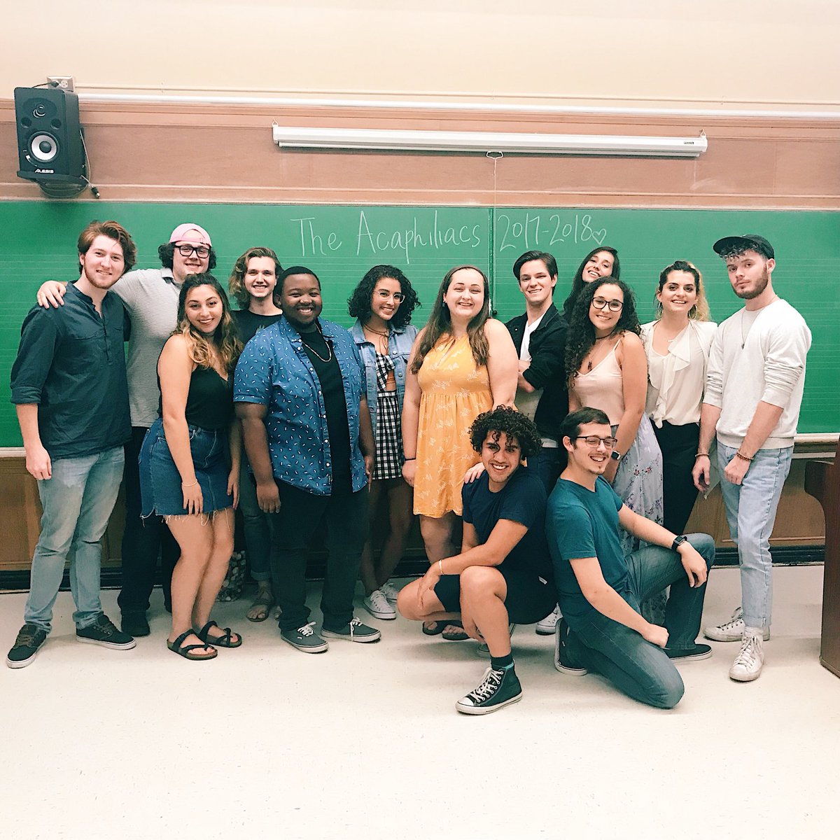 We are The Acaphiliacs. #FeelingtheLove