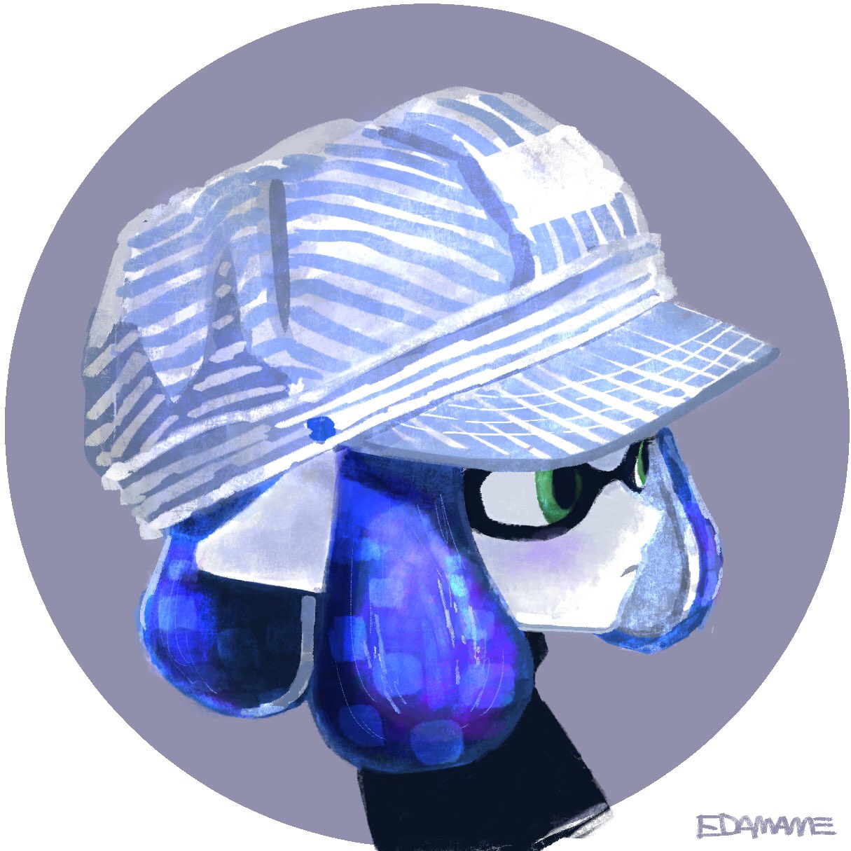 えだまめ ヒッコリーワークキャップ スプラトゥーン2 Splatoon2 フリーアイコン