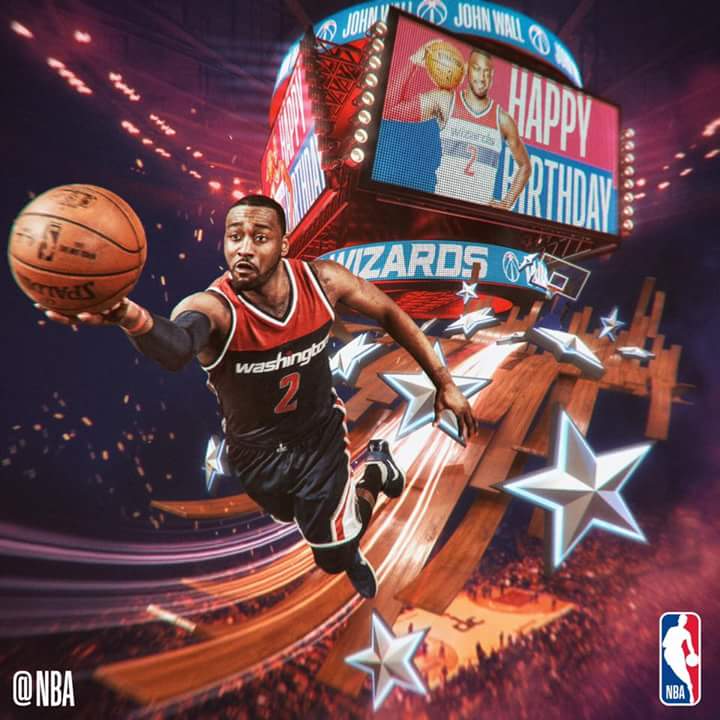 Happy birthday John wall 