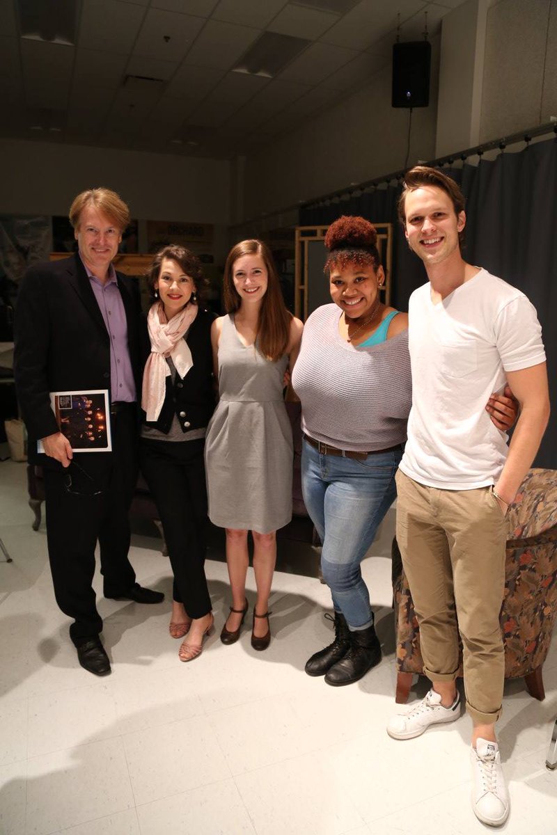 joanellison's tweet photo. Happy to have started the new semester with the CWRU/Cleveland Play House MFA Program! #CWRUCPHMFAProgram #sayitthreetimesfast #CPH #Singing https://t.co/BfvJJfmxiJ