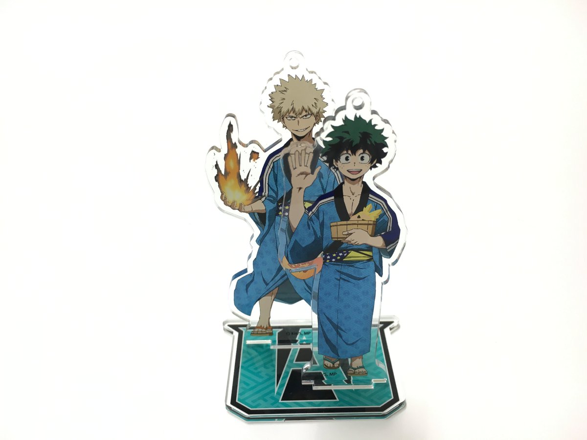 お土産処 英雄堂便り】 『アクリルスタンドチャーム』の台座には、挿し