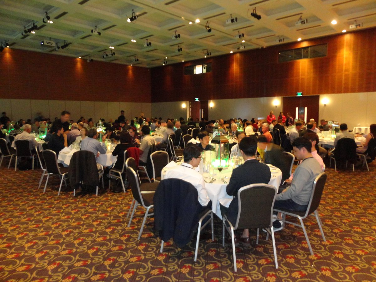 IAMG_Math_Geo's tweet photo. #IAMG2017 conference dinner photos. Many more on https://t.co/CCFCqYmFKh. Do you have any to add? https://t.co/NUVAJoZLb8