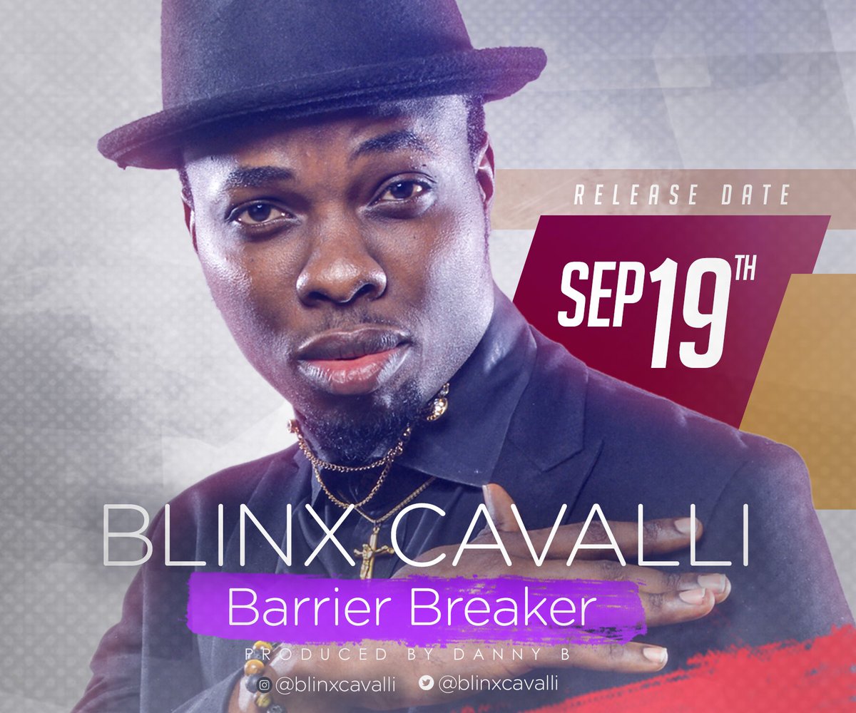 BlinxCavalli's tweet photo. #BarrierBreaker #blinxcavalli #newmusicalert #9daysCountDown #newsingle #newmusic #newmusiccomingsoon #nigerianmusic #africanmusic https://t.co/PmkFWmzwlv