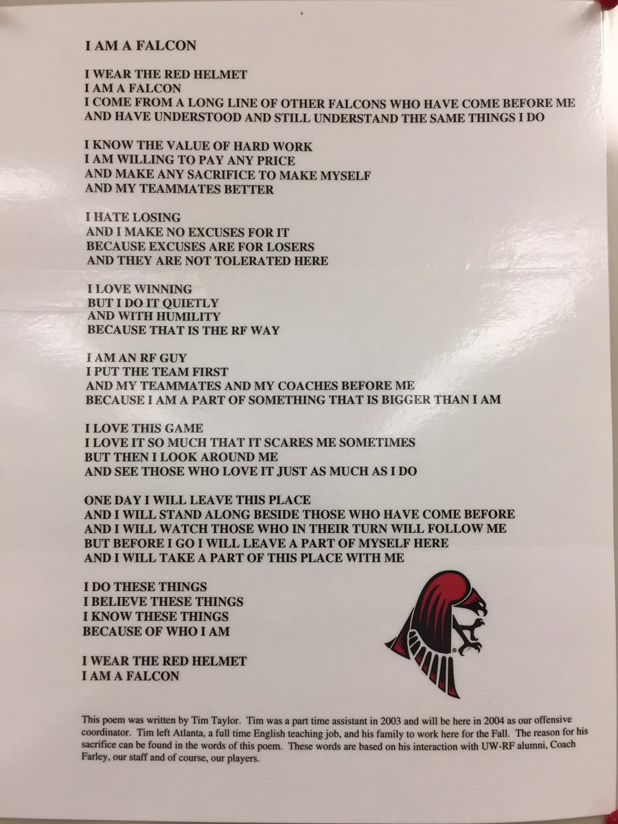 HolyFamilyFB's tweet photo. .@UWRFFootball @UWRFFALCONS @CarmenPata @CoachLerf @coachBiezuns @CoachBisch @CoachKennedyFB @jeffhahn82 @MikeBrownDPT @CoachSpahn https://t.co/awzUndtZyC