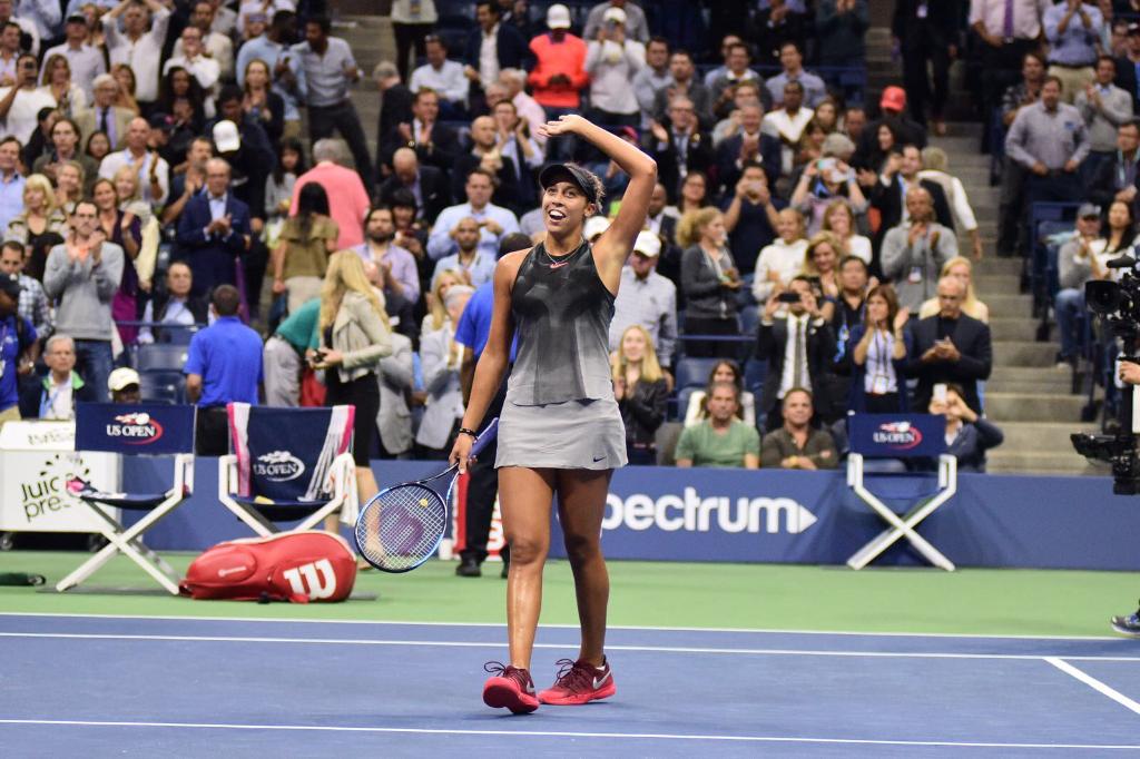 usopen's tweet photo. A victory for @Madison_Keys over Kanepi means that all we'll have an all-American semifinal, the first time since 1981 at the #USOpen! https://t.co/RmlGbpuGTx
