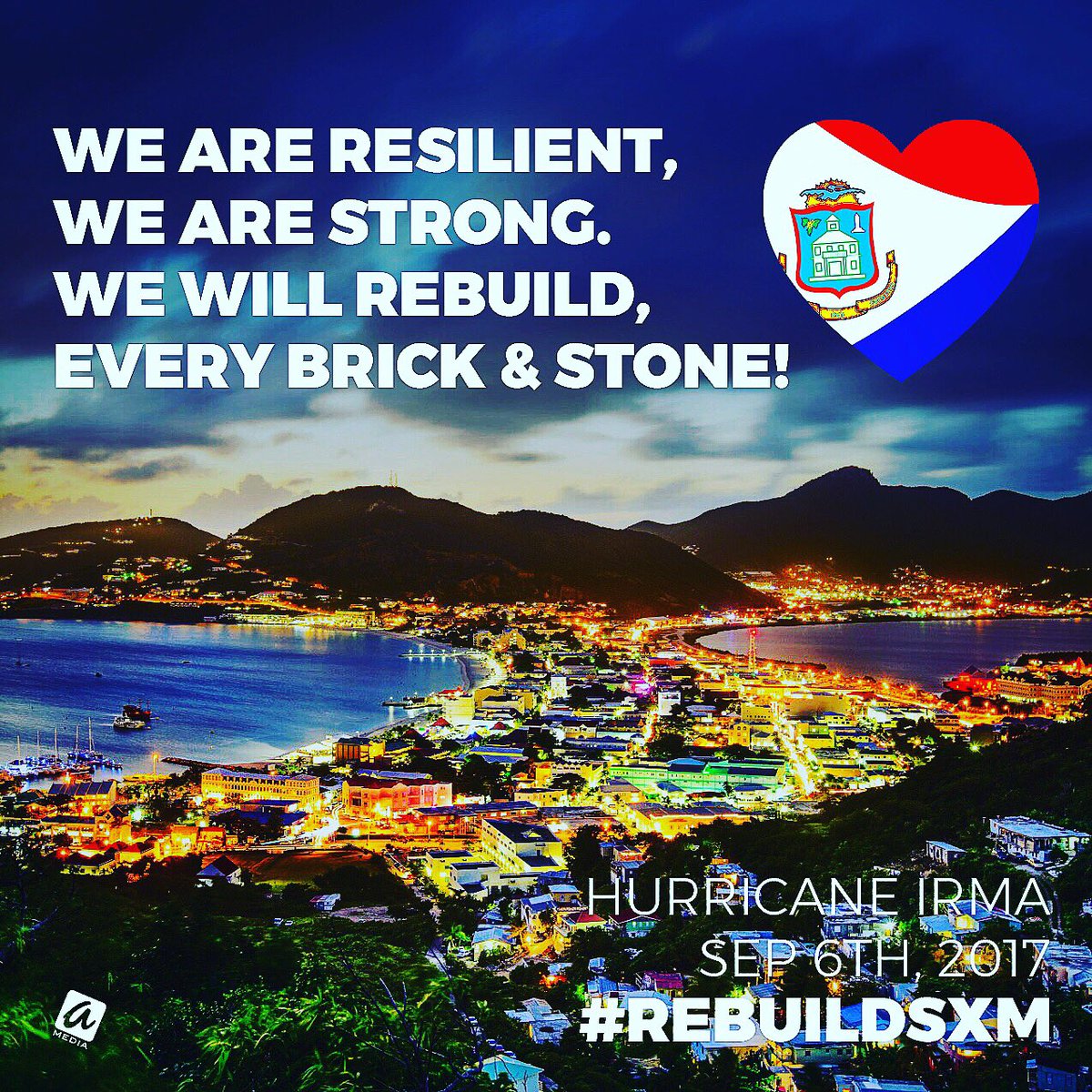 The beautiful #sintmaarten just experienced hurricane IRMA, Our People will bounce back and we will rebuild! #rebuildsxm #prayforsxm