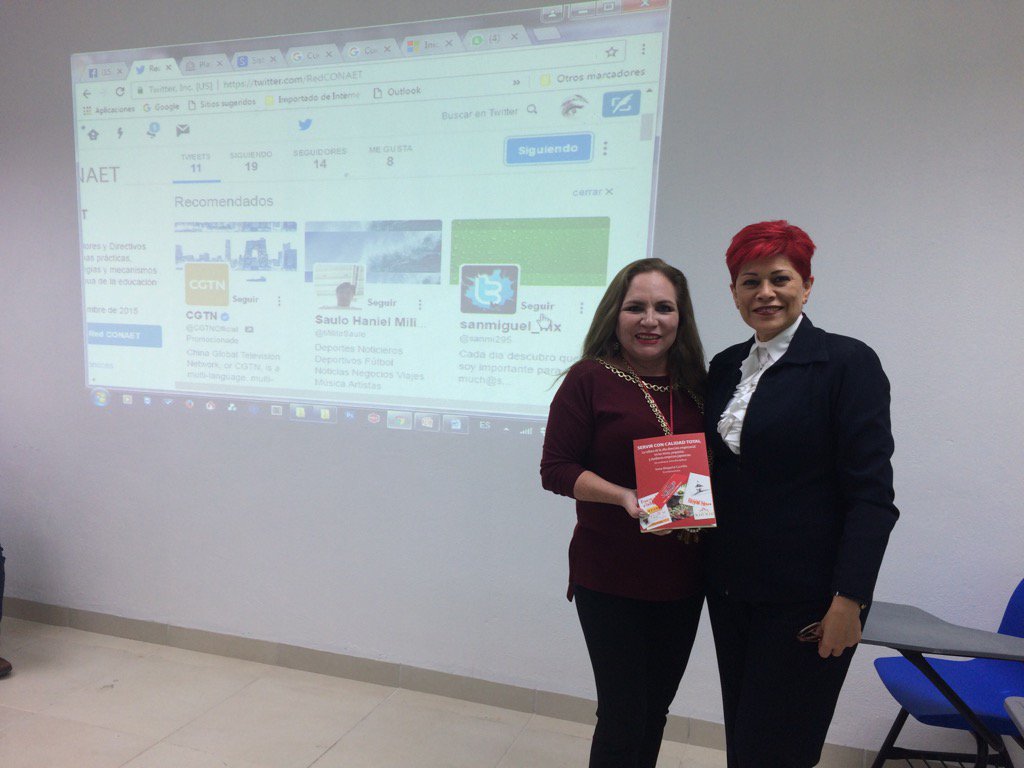 RedCONAET's tweet photo. Brillantes colegas de la #RedConaet 🌼 ¡Queridas y muy admiradas Irma Magaña y Carolina Gómez ! https://t.co/t7h5y3Jzje