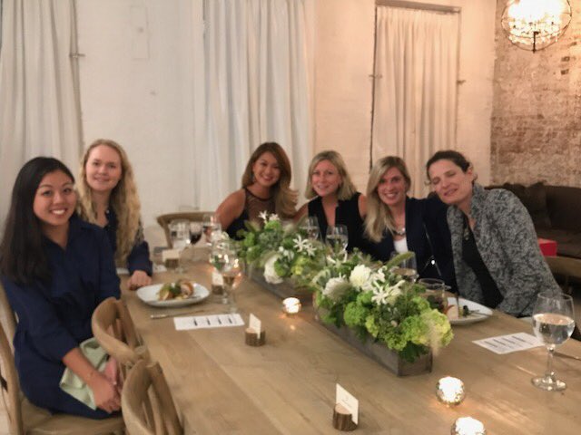 laurabrounstein's tweet photo. Kicking off fashion week right with @theGREENprogram @BuzzMG @pattyskim @NolaBeth @cagey13 @Mishadibono @marleenvogelaar #sustainablestyle https://t.co/XaHYlbMjBi