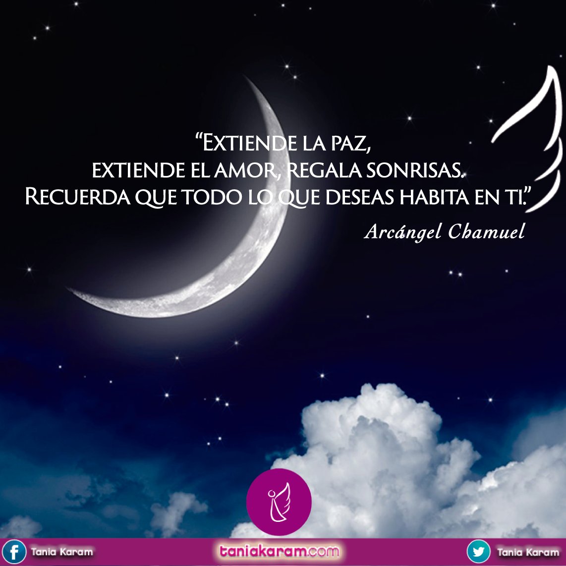 taniakaram's tweet photo. Descansa en las alas de tus ángeles. “Extiende la paz, extiende el amor, regala sonrisas. Recuerda que todo lo que deseas habita en ti.” https://t.co/TQFW3k1XK2