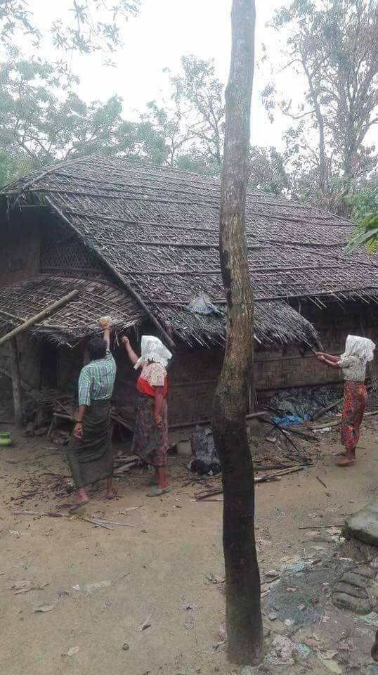 Bangali burned their home and they were issued fake news to the world Myanmar Army Burned their home. Liar Bangali, Stupid <a href="/UNHumanRights/">UN Human Rights</a>