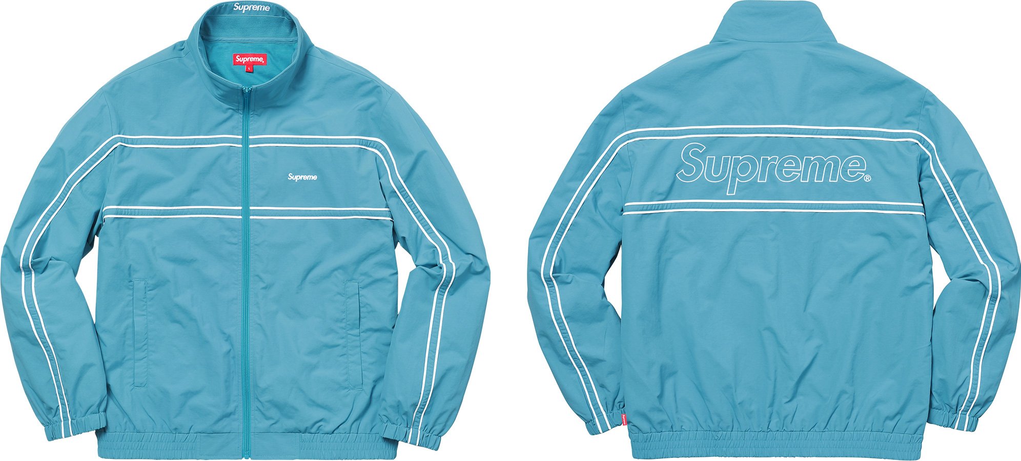SAINT on X Supreme Piping Track Jacket launching this Thursday at 11 AM EST. 4 Colorways Cop or Drop TheSupremeSaint https t bNdpMelrhp X