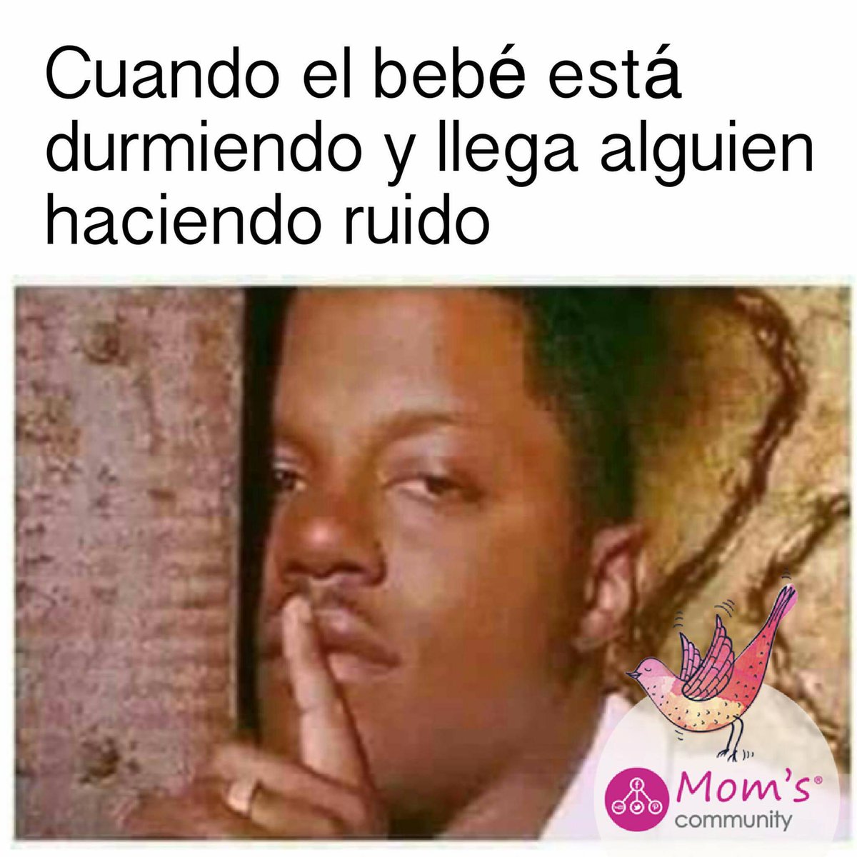 Momscommunity's tweet photo. Por que a veces parece que cualquier ruidito los puede despertar #SoyMoms https://t.co/L7G4JYxDOF