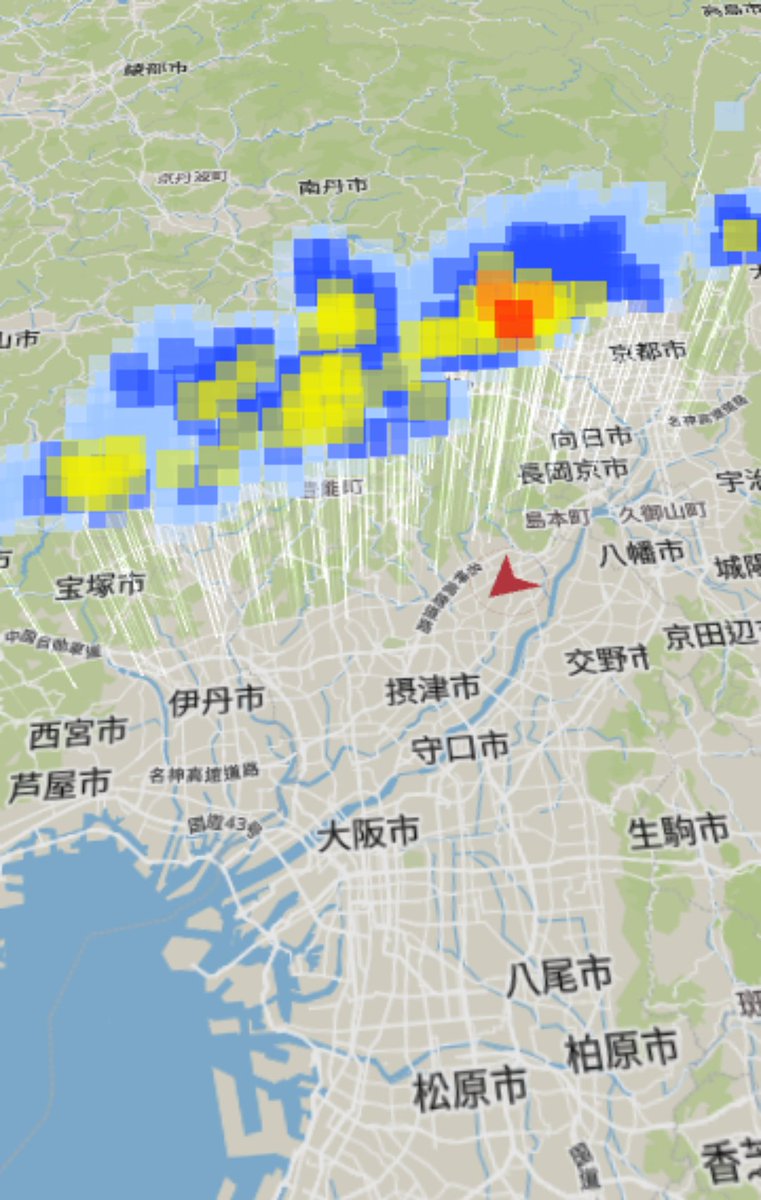 天気 雨雲 府 レーダー 大阪 【一番詳しい】大阪府豊中市 周辺の雨雲レーダーと直近の降雨予報