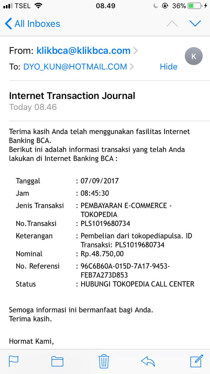 ardiyo's tweet photo. @tokopedia tlng bantuanya. pmbayaran sdh dipotong tp pls blm msk. https://t.co/8RxwhARVeh
