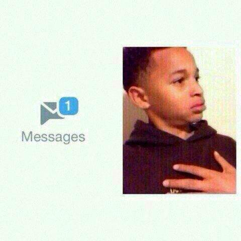 Cuando me llega un dm y no es de "gracias por seguirme"