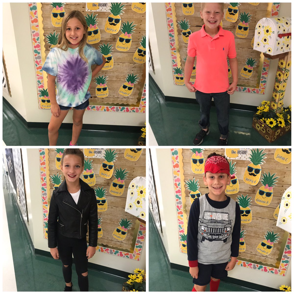 MissScottFHE's tweet photo. Retro Day was a hit today! #walkforostmann #thirdgrade @ZumOstmann https://t.co/w3CphrrQSO