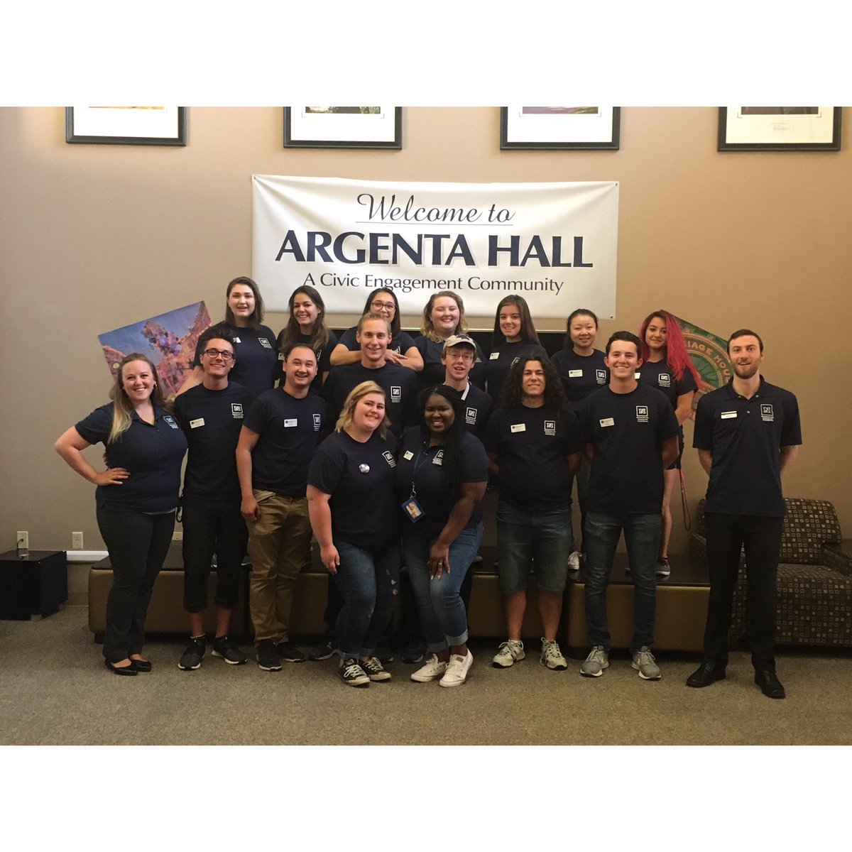 Our amazing Argenta Hall Staff of 2017-2018 🔥👏🏼🔥👏🏼