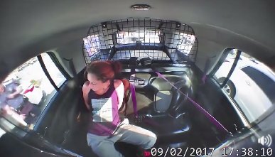 Watch: Suspected TX shoplifter slips cuffs, squirms thru partition and leads officers on chase in stolen squad car dallasnews.com/news/texas/201…