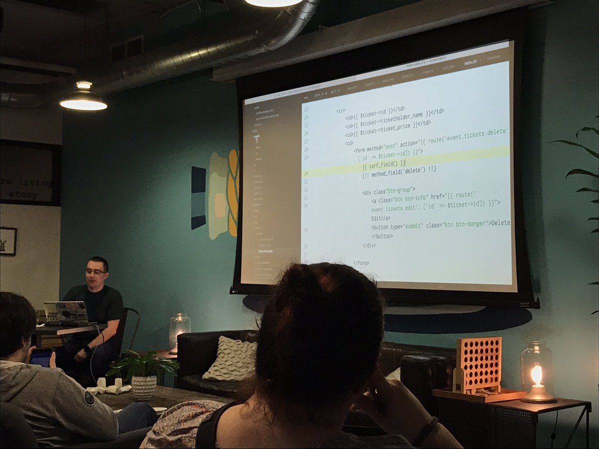 TessaMero's tweet image. We have @jeffersoncodes speaking at the @seaphp Meetup (aka @pnwphp pre-event kickoff) woohoo #pnwphp