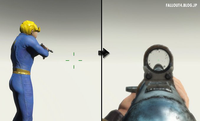 Fallout4 情報局 Third Person Aim Down Sights 3人称視点から1人称視点のadsになるmod T Co Syszho50gm