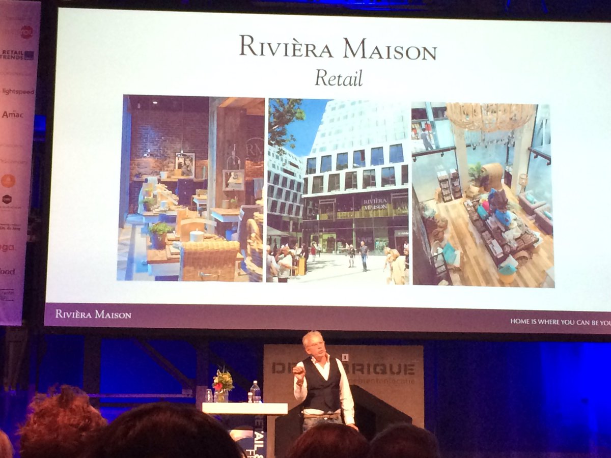 Inspirational speach from ceo Rivièra Maison @rbfest17 #riviéramaison #hunkemöller