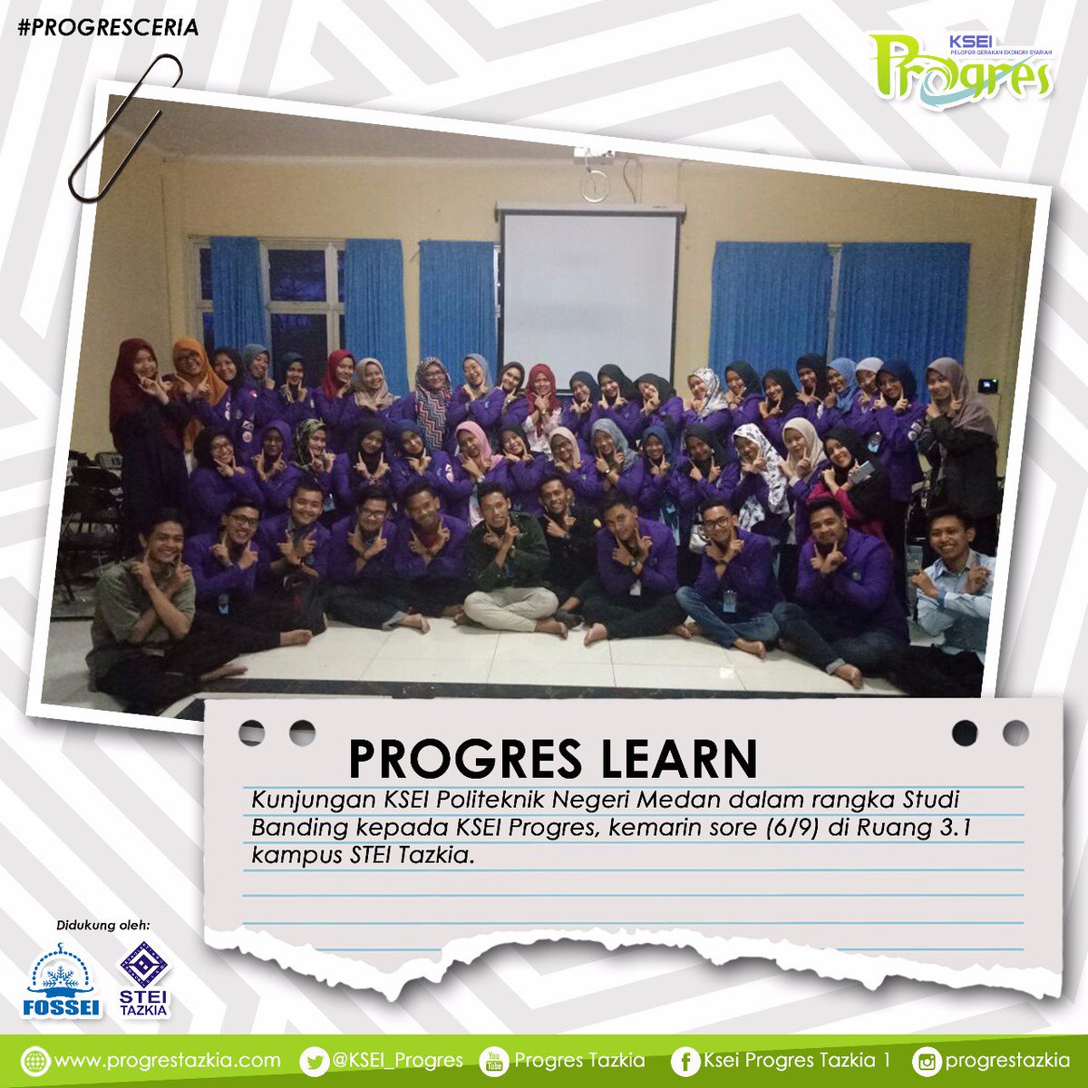 KSEI_Progres's tweet photo. EKONOM ROBBANI!! BISA!!!
terimakasih atas kunjungannya, ksei polmed
#ekonomrabbani
#pnpofkseiprogres
#EkonomRabbani
#ProgresCeria https://t.co/b593Yq7tLv