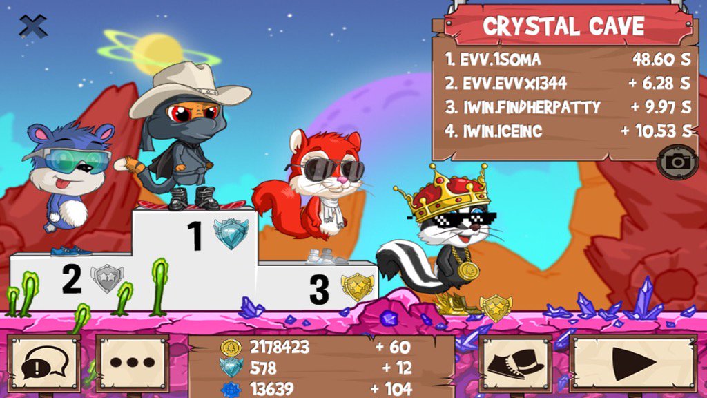 1SOMAx's tweet image. Get on my level, son! #funrun2 #EVVxi344 #FindherPatty #IceInc