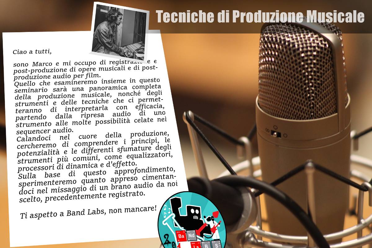 Marco Ober  presenta il suo seminario per <a href="/BandLabs/">BandLabs</a>