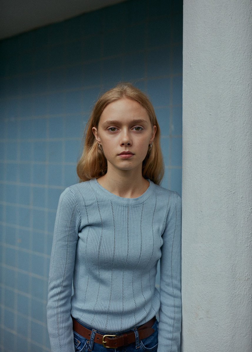 Eimear all in blue • feels like autumn is here🍁