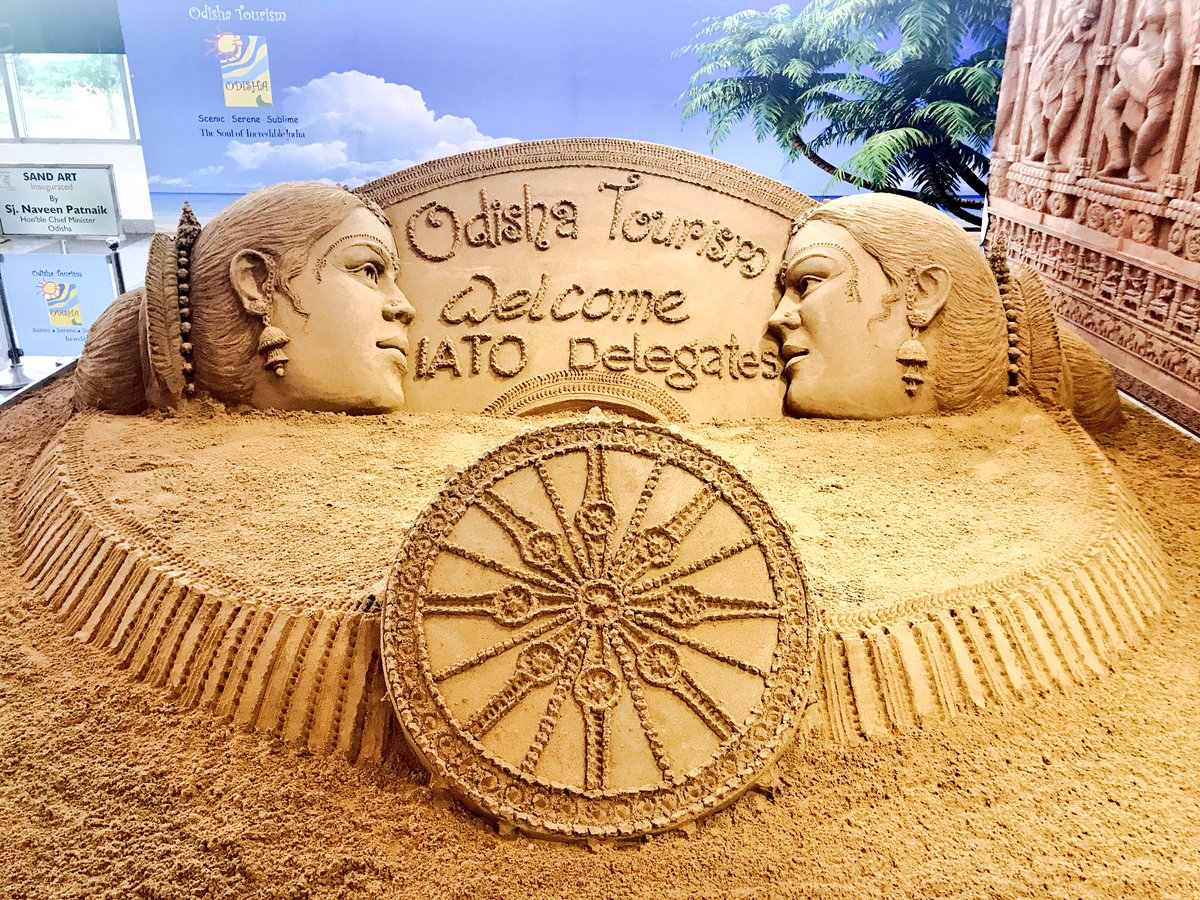 sudarsansand's tweet photo. Odisha, the soul of @incredibleindia offers the best to any tourist/visitor. The IATO Convention will certainly add value. https://t.co/kr8CPf0p7i