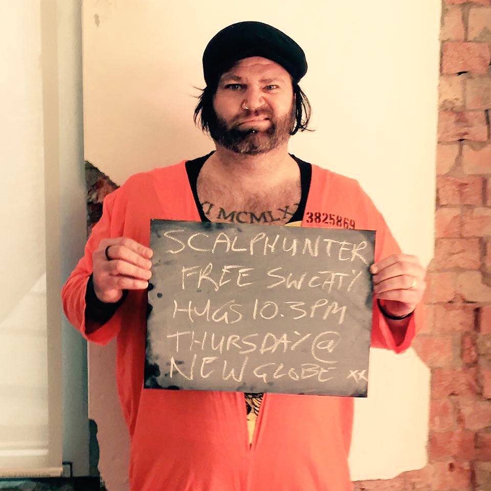 Tonight! 10.30pm at New Globe Theatre for <a href="/BIGSOUNDtweets/">BIGSOUND</a> #jailhouserock #freesweatyhugs