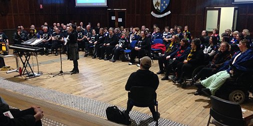 singforgood's tweet photo. All money raised from the Sing for Good challenge goes into the inspirational With One Voice choirs & wellbeing program. #singforgood https://t.co/L0ejOhznpe