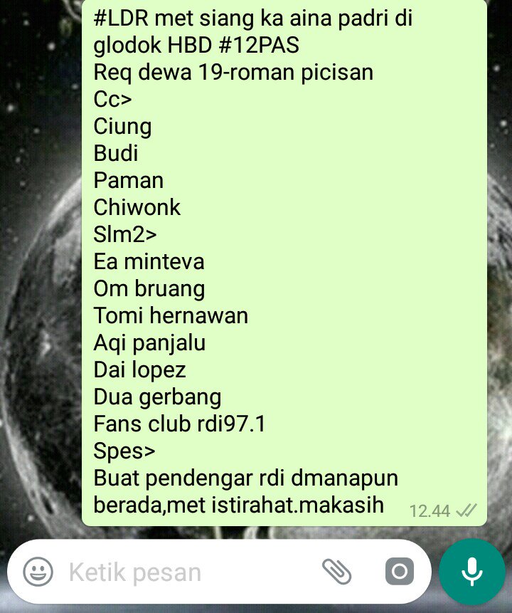 AnakBet4wi's tweet photo. @rdi971 @ainatitta #LDR #12PAS
Hbd buat RDI moga sllu mengudara,sukses&serta jaya selamanya
π https://t.co/TA3ZYgLM0M