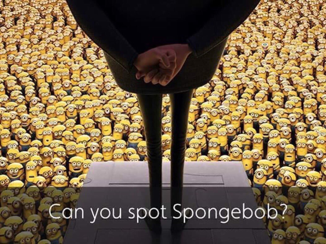 StumblerPopular's tweet image. Retweet when you find SpongeBob