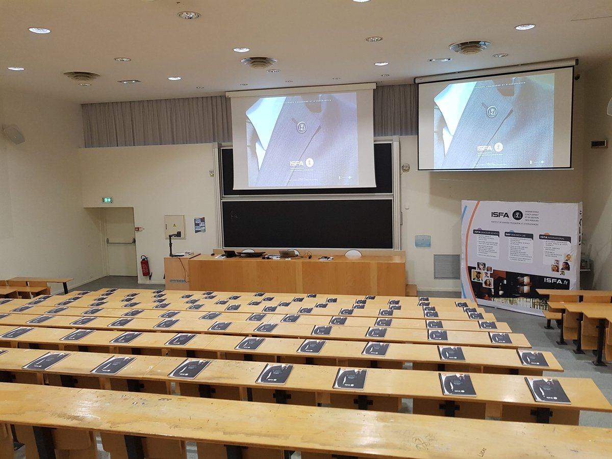 C'est la rentrée 2017-2018 à #isfa. Bienvenue à tous !