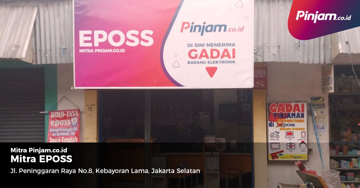 PinjamIndonesia's tweet photo. Cari tempat gadai laptop &amp; hp di kebayoran lama? ke #MitraPinjam aja! Lihat daftar alamat mitra lainnya di sini https://t.co/r6pM0lIMZa https://t.co/qI8cb7caXI