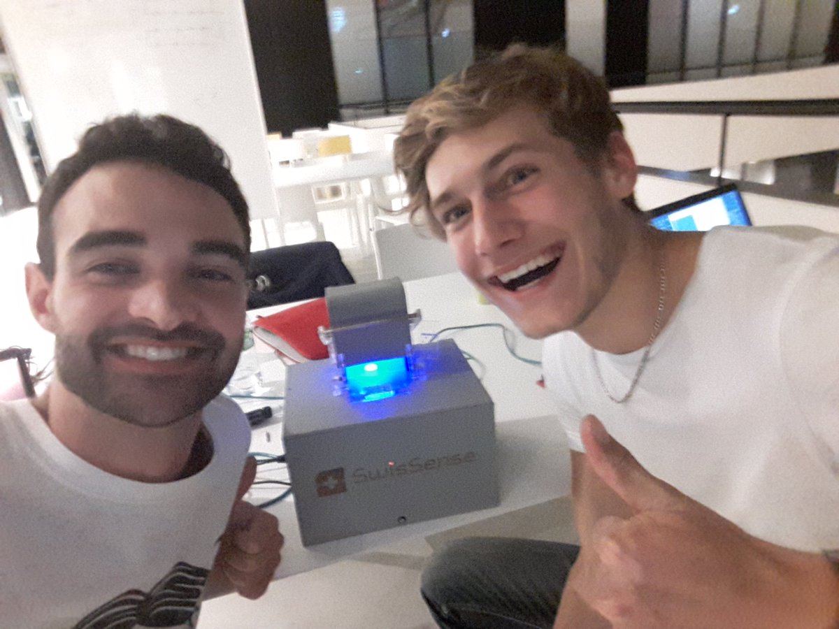 Live streaming of #EPFL students competing at SensUs with their biosensor for heart attack. Starts 8th Sept, 12:30h. sensus.icts.tue.nl