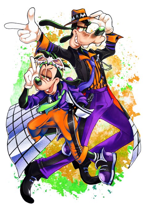 グーフィーのtwitterイラスト検索結果 古い順