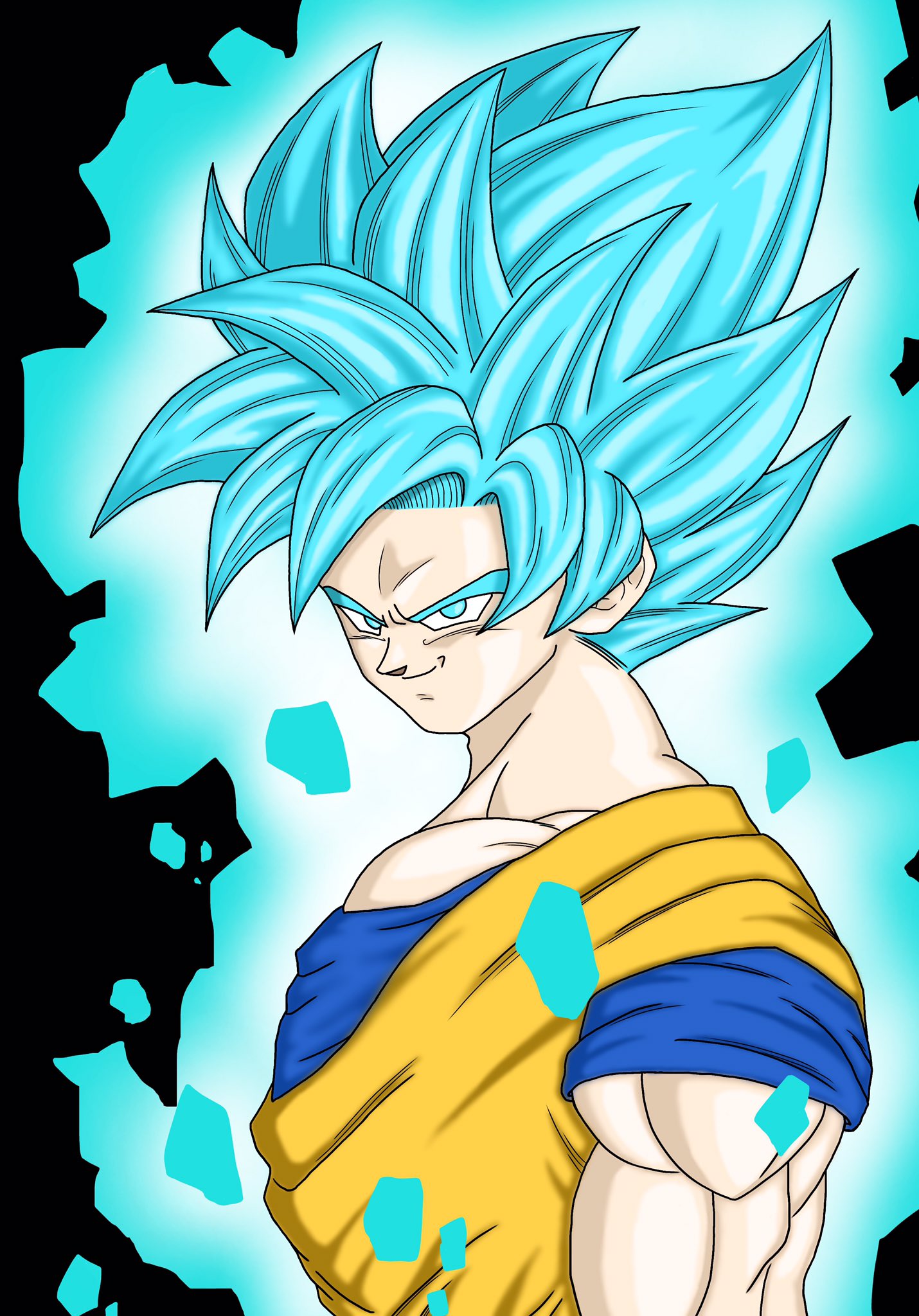 تويتر Kid على تويتر 久しぶりに悟空ブルー かなり自己満しております笑 ドラゴンボール超 イラスト 孫悟空 超サイヤ人ブルー Ibispaint T Co Ljpflvrisl