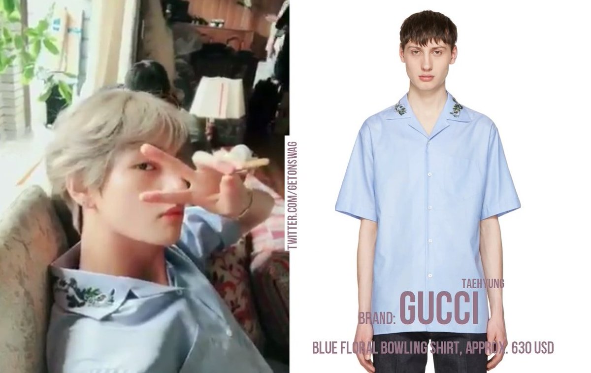 important astronaut Housework Beyond The Style ✼ Alex ✼ on Twitter: "TAEHYUNG #BTS 170907 #TAEHYUNG #태형 #방탄소년단 GUCCI blue floral bowling shirt https://t.co/iUSnyoT28j" / Twitter important astronaut Housework Beyond The Style ✼ Alex ✼ on Twitter: "TAEHYUNG #BTS 170907 #TAEHYUNG #태형 #방탄소년단 GUCCI blue floral bowling shirt https://t.co/iUSnyoT28j" / Twitter