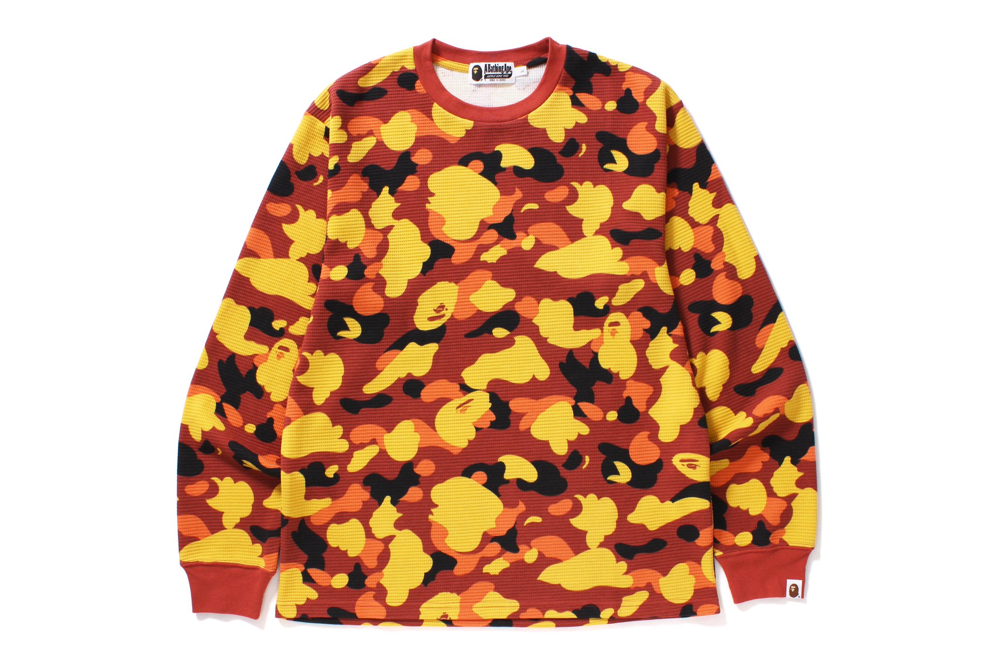 Orange camo bape Clearance
