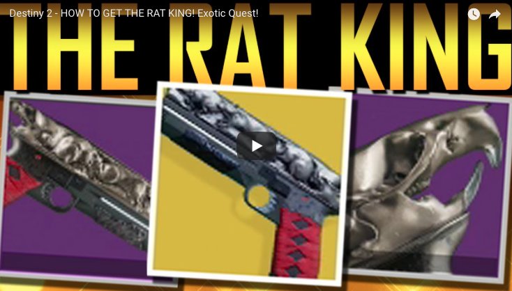 GamesReplayed's tweet photo. Destiny 2 – HOW TO GET THE RAT KING! Exotic Quest!
https://t.co/caYoyfGF8P #Destiny2 #Destiny #Destiny2launch https://t.co/DCFSt9sPD9