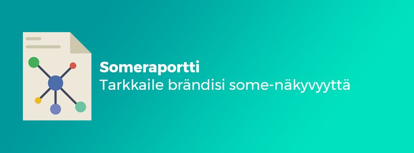vaisteprod's tweet photo. Uusimman tuotteemme julkaisu! Someraportti.fi - viikottainen some-raportti sähköpostiisi. Käy tutustumassa: https://t.co/FnOYMVYYVc #somefi https://t.co/QACrz3nRjx
