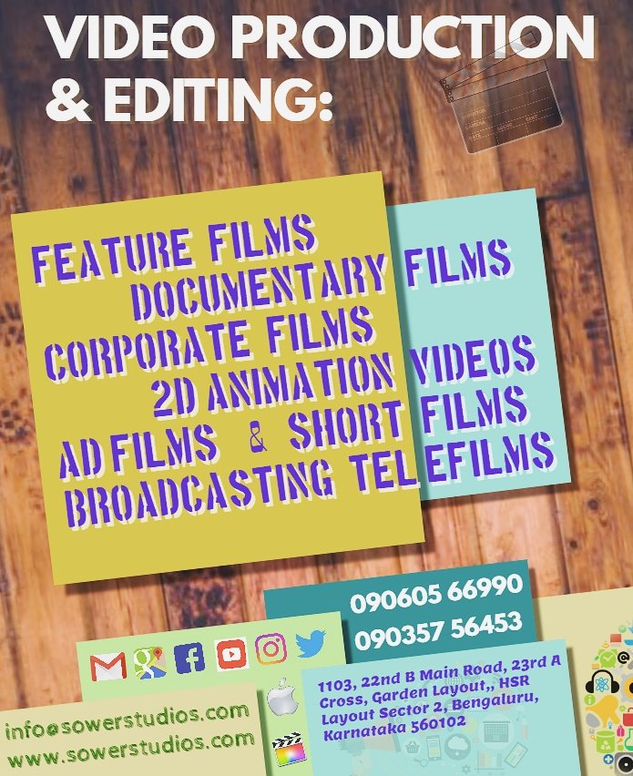hippie_huduga's tweet photo. For #PRODUCTION & #POSTPRODUCTION service.
For more details kindly contact us.
https://t.co/9sa0WrqUja
#Sowerstudios
#FilmProduction https://t.co/cgZ9RrT63b