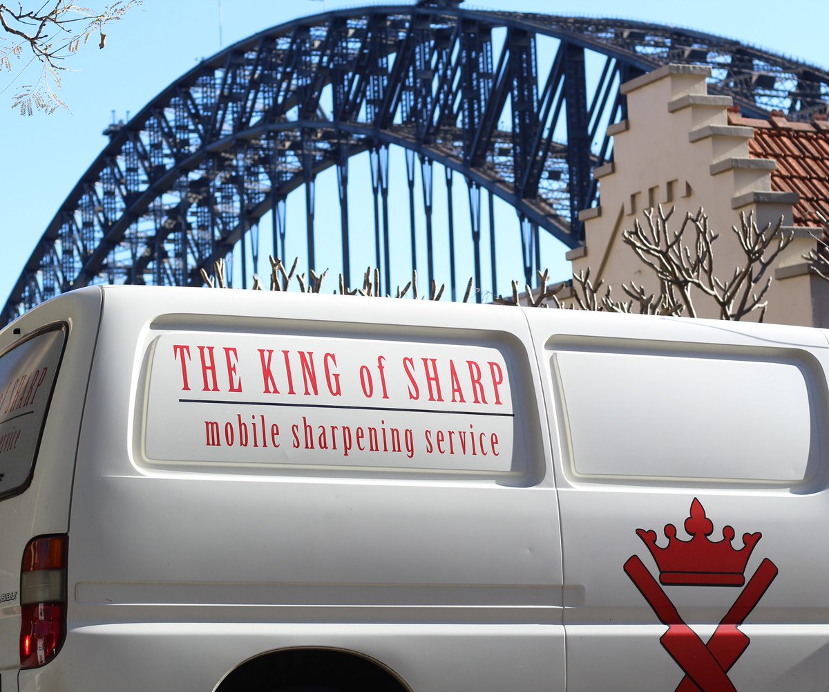thekingofsharp's tweet image. The King of Sydney!  We come to you and sharpen on site! Contact us today to make an appointment.  #sharpening #knives #knife #cooking