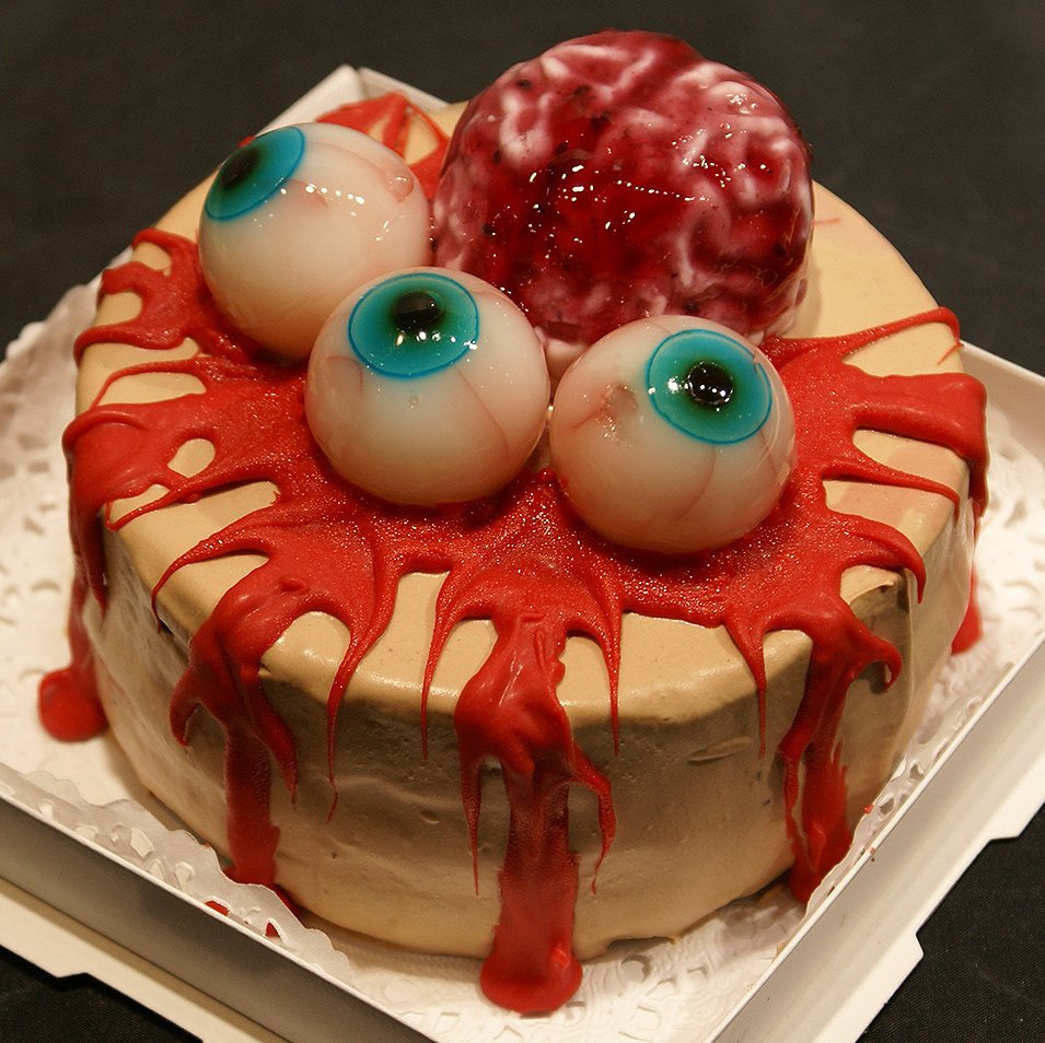 脳みそ目玉ケーキ 脳みそ目玉ケーキ